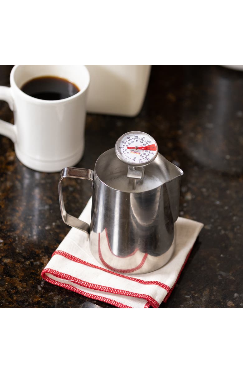 Maverick Instant Read Beverage and Frothing Thermometer, Alternate, color, Silver