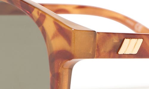 Le Specs Oblivion 51mm Round Sunglasses In Brown