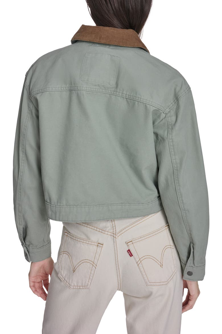 Crop Utility Jacket, Alternate, color, SHADOW