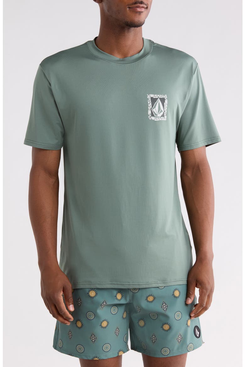 Crawdad Short Sleeve T-Shirt, Main, color, LIGHT OLIVE