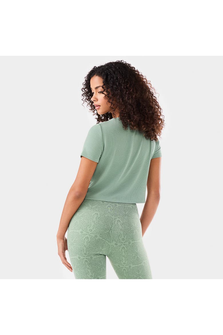 Ribbed Tee, Alternate, color, SAGE