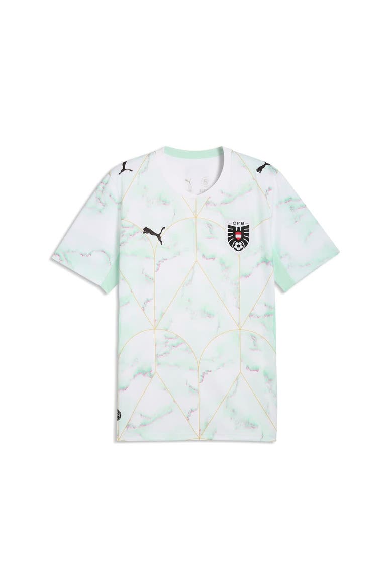 Men's Puma  White Austria National Team 2026 Away Replica Jersey, Alternate, color, White