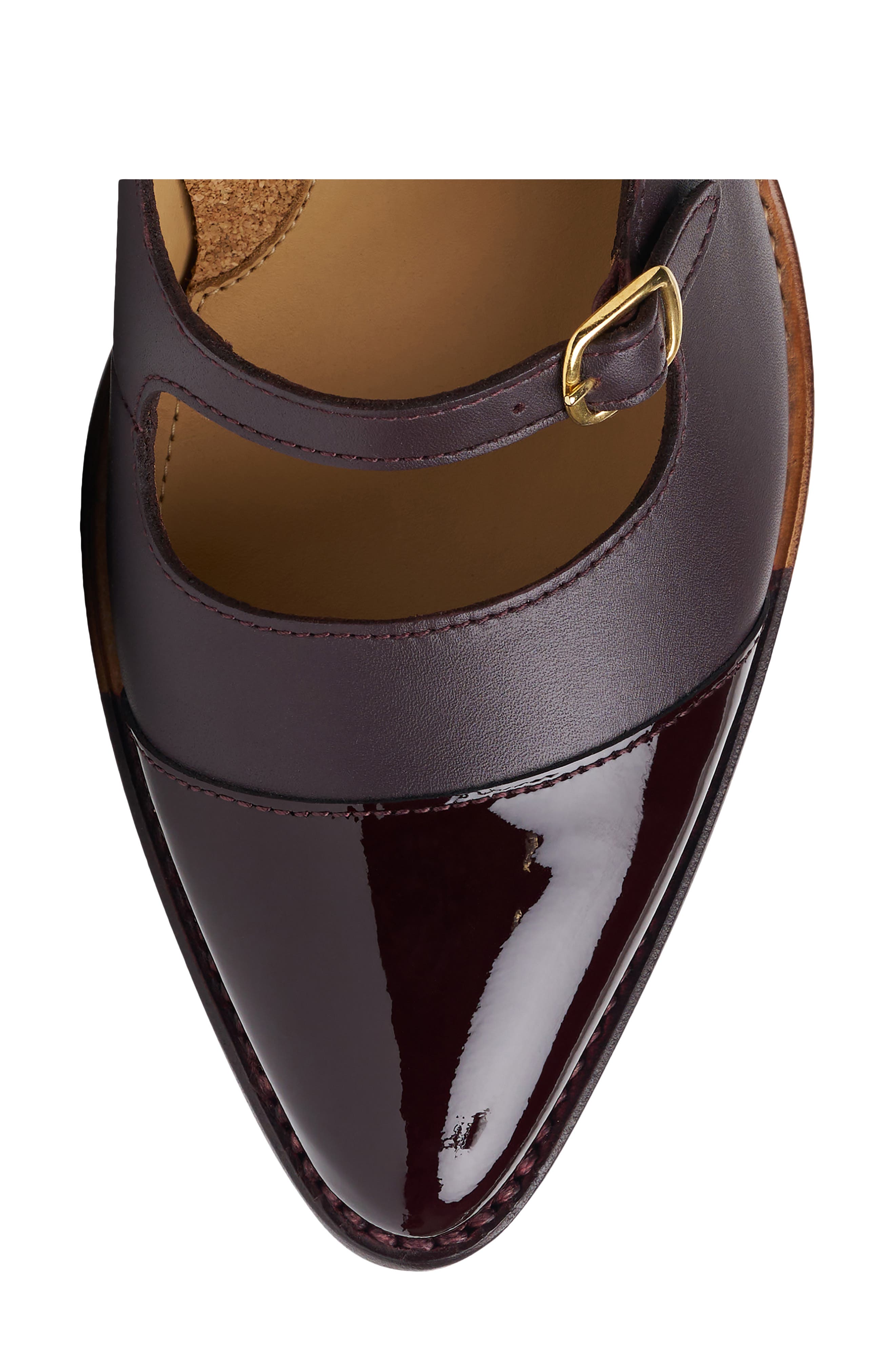 Miss Eliza Block Heel Pump, Alternate, color, CURRANT