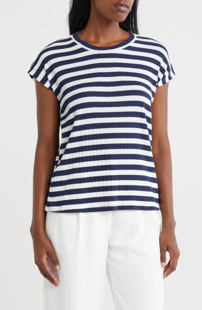 Bobeau Relaxed Drop Shoulder T-Shirt, Main, color,