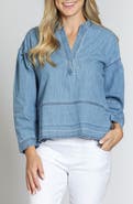 APNY Release Hem Pullover Top