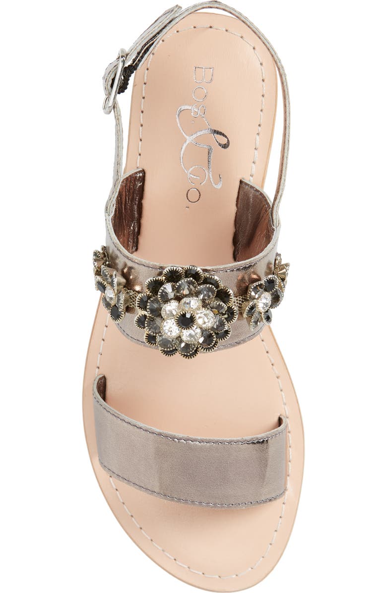 Bos. & Co. Wand Embellished Slingback Sandal, Alternate, color,