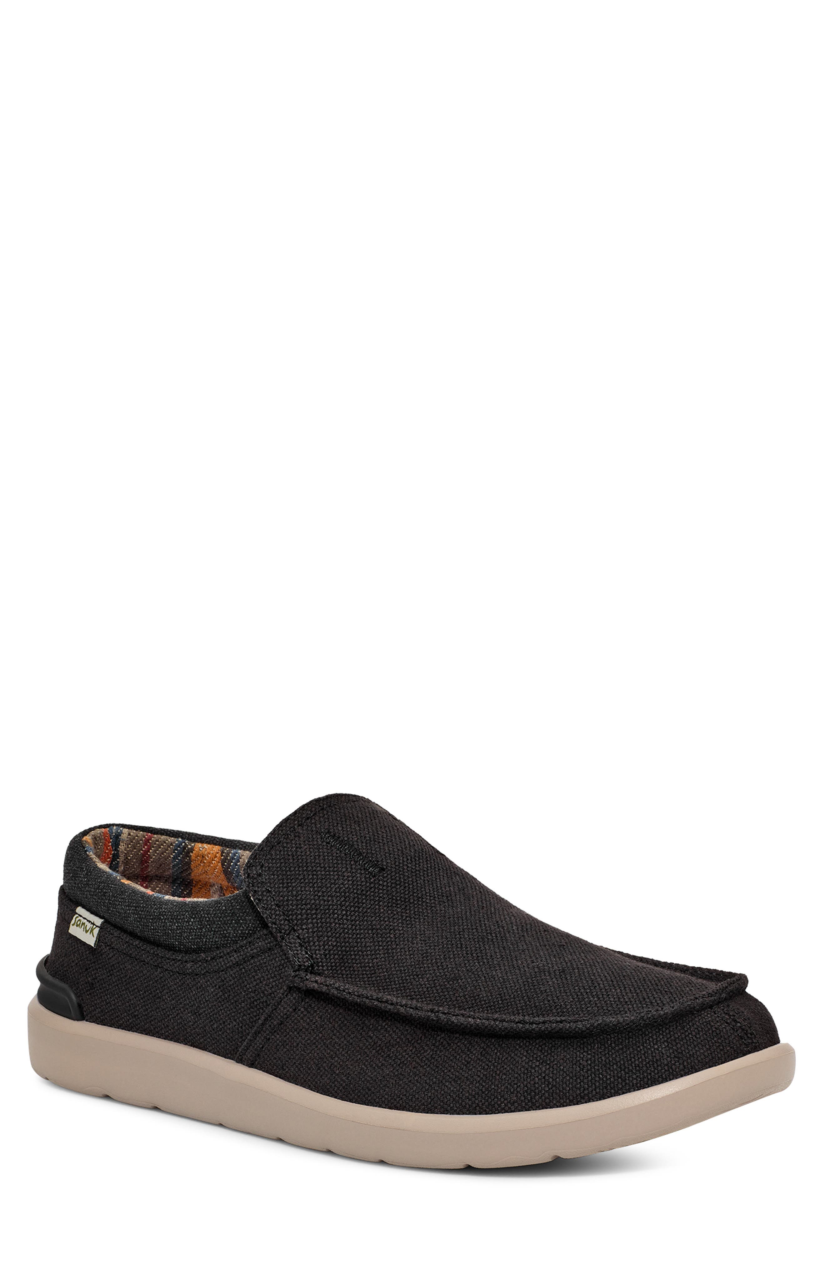 Sanuk Sidewalk Surfer Lite 2 Canvas Slip-On, Main, color, 
