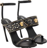 Versace Medusa Ankle Strap Sandal