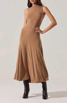 Haylie Turtleneck Knit Dress