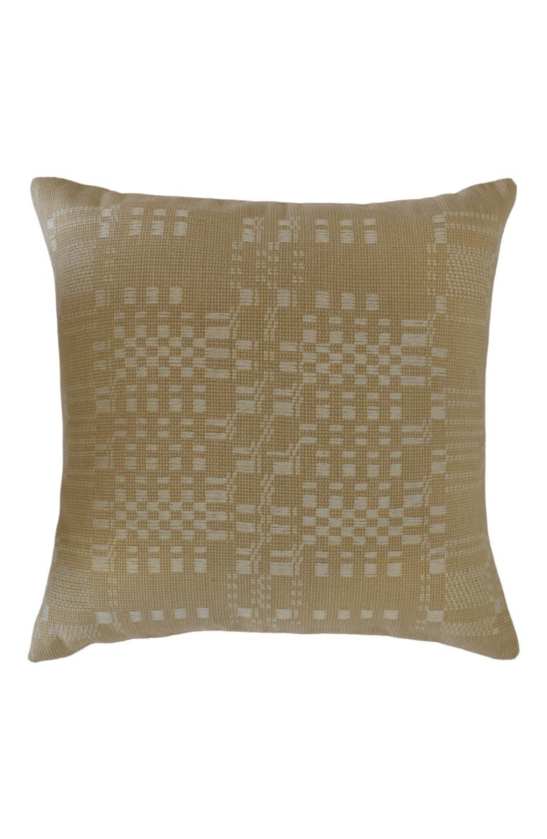 Heirloom Naga Chinchen Handwoven Pillow - Cover, Alternate, color, Beige