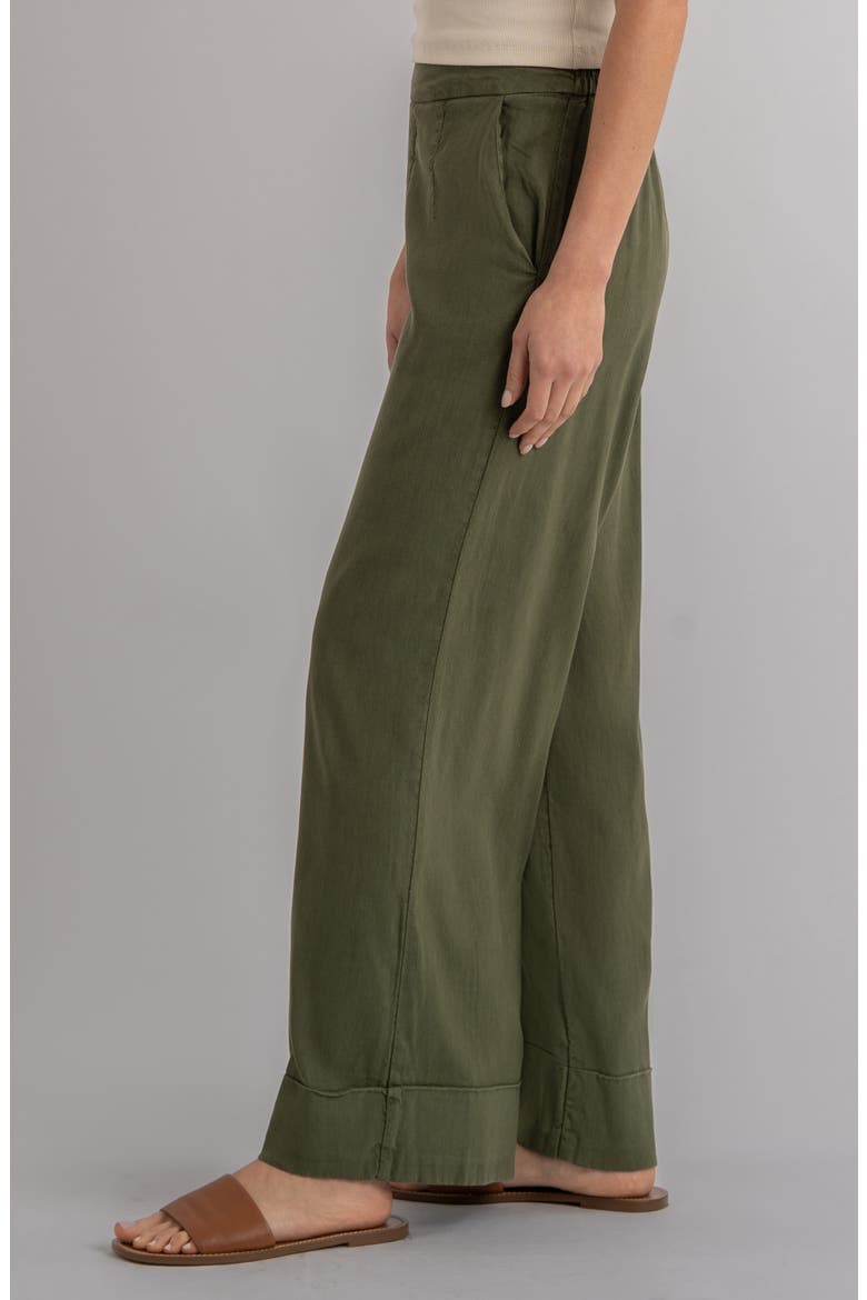 Meg High Waist Ankle Wide Leg Pants, Alternate, color, DILL
