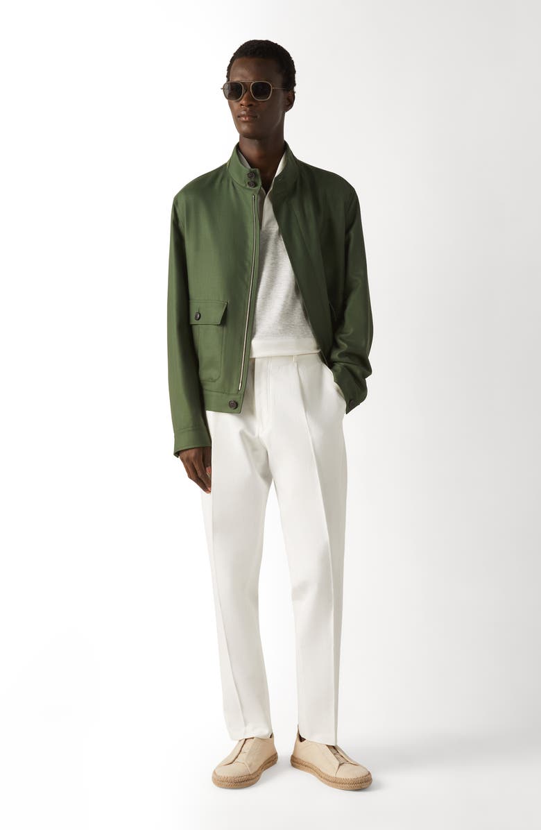 ZEGNA Lino Polo Shirt, Alternate, color,