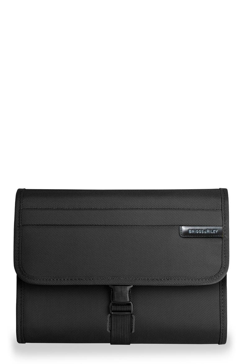 Baseline Deluxe Hanging Toiletry Kit, Alternate, color, BLACK