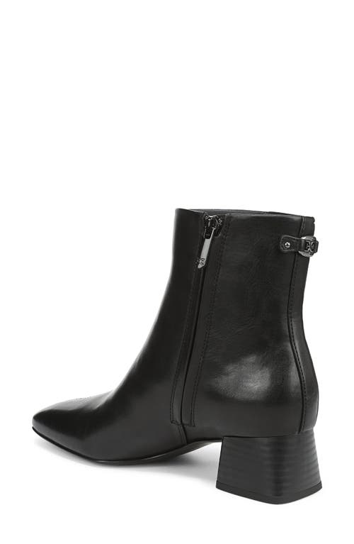 Sam Edelman Paige Square Toe Bootie In Black