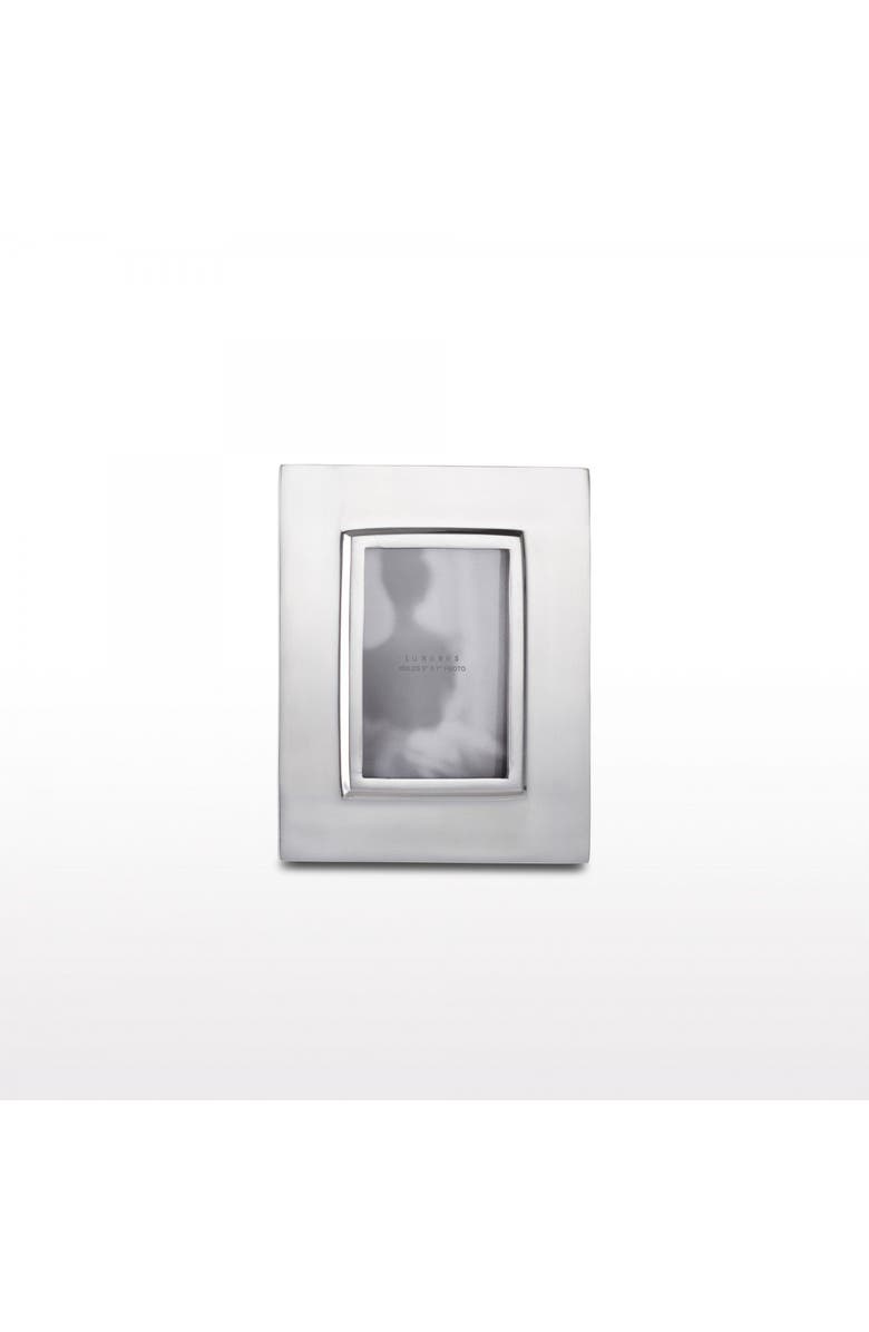 Lunares Linea Frame, Alternate, color, 4 X 6 - Silver