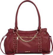 Madden Girl Washed Faux Leather Tote
