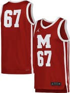 Jordan Brand Men's Jordan Brand Maroon Morehouse Maroon Tigers Replica Basketball Jersey