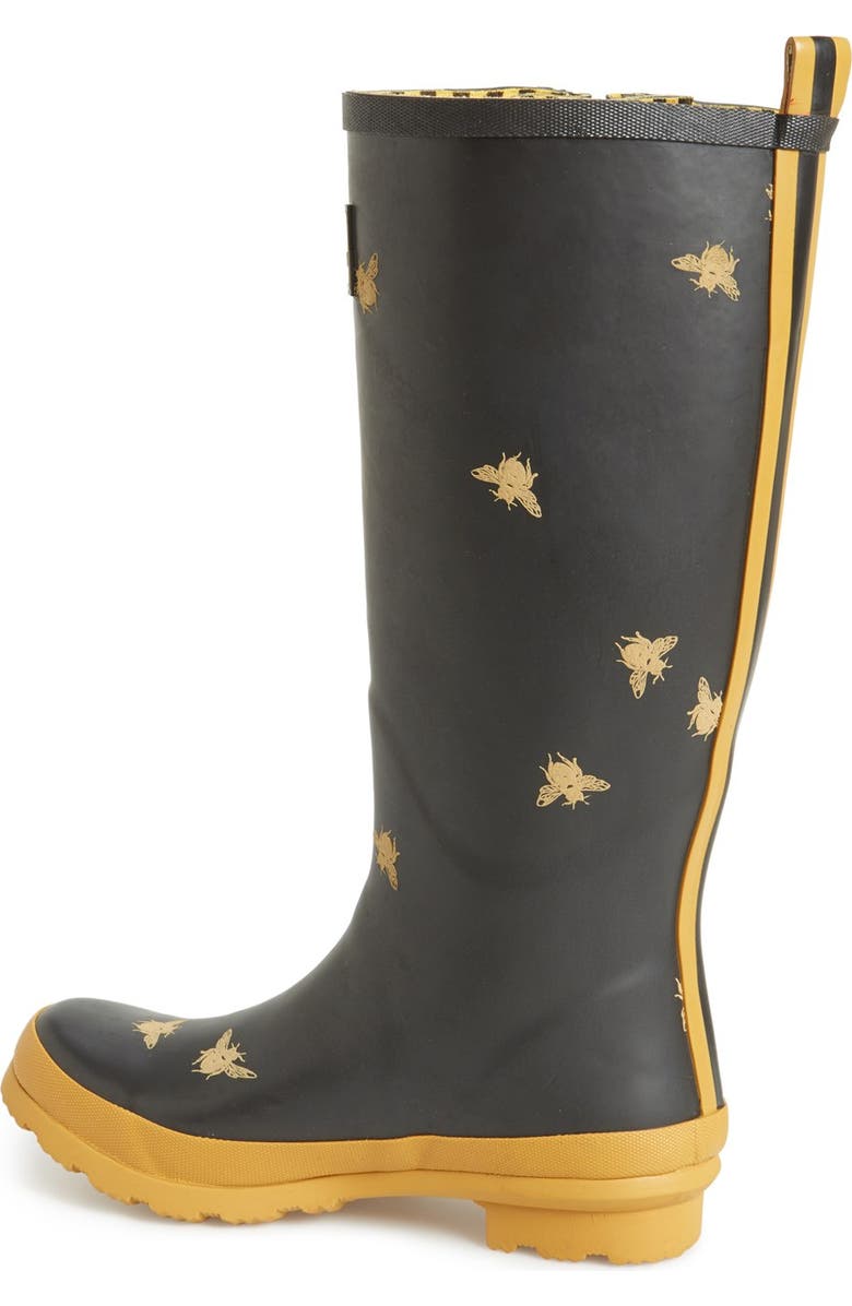 Joules 'Wellyprint' Rain Boot, Alternate, color,