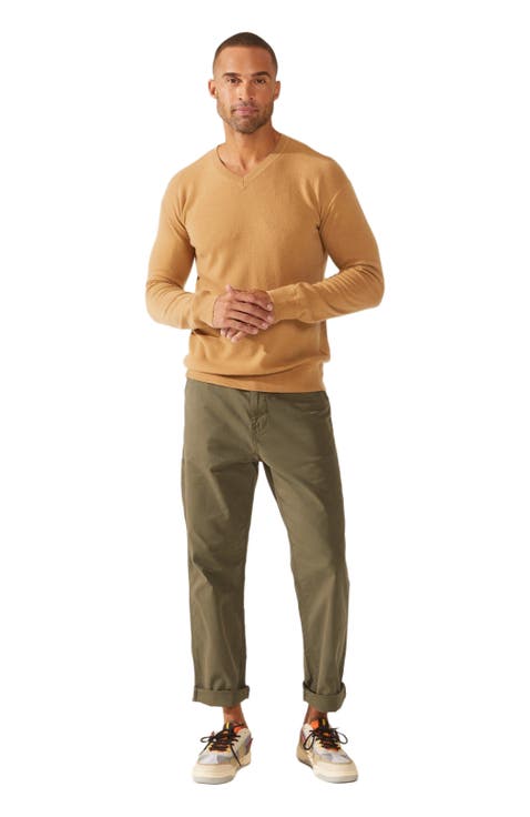 Liam Cashmere V-Neck Sweater