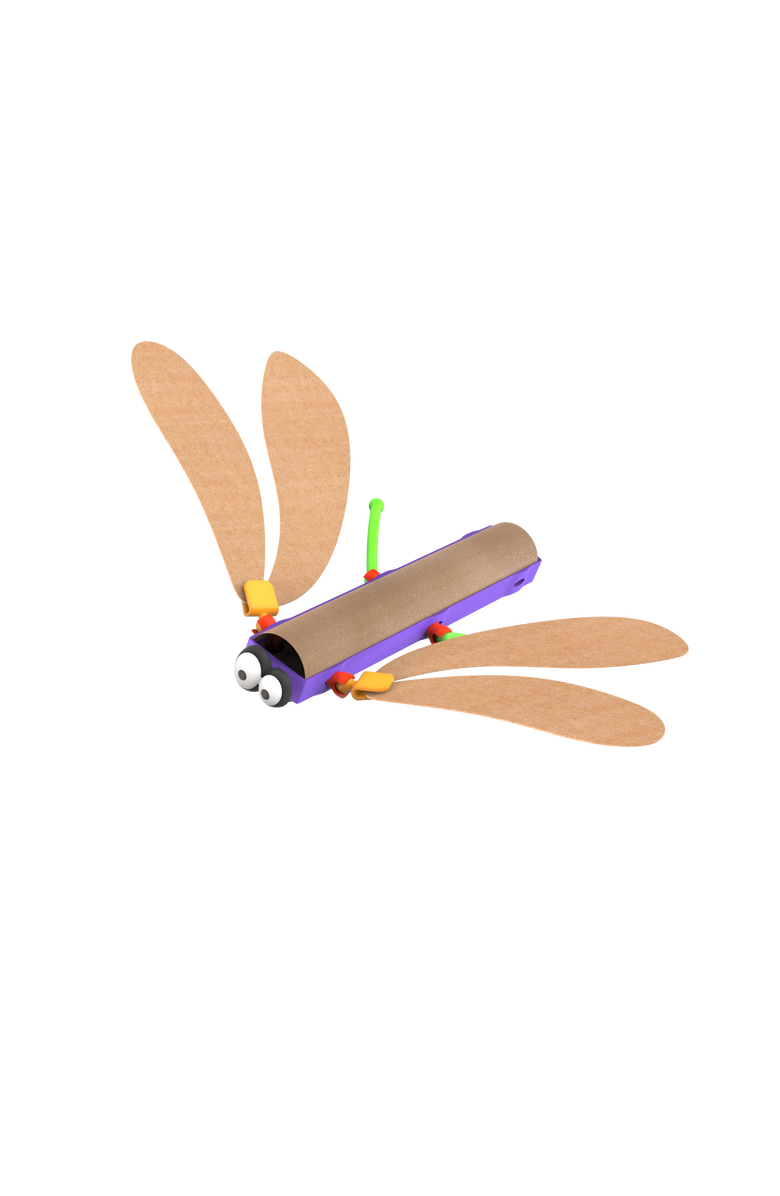 Oddy Arts and Crafts Butterfly Building Kit, Alternate, color, NO COLOR