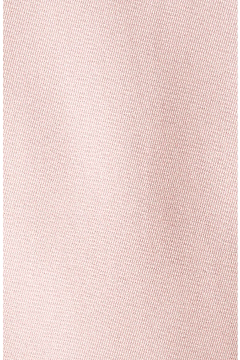 Braided Trim Stretch Twill Crop Jacket, Alternate, color, PINK