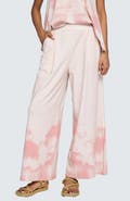 LUUKAA Daris Garment-Dyed A-Line Pants