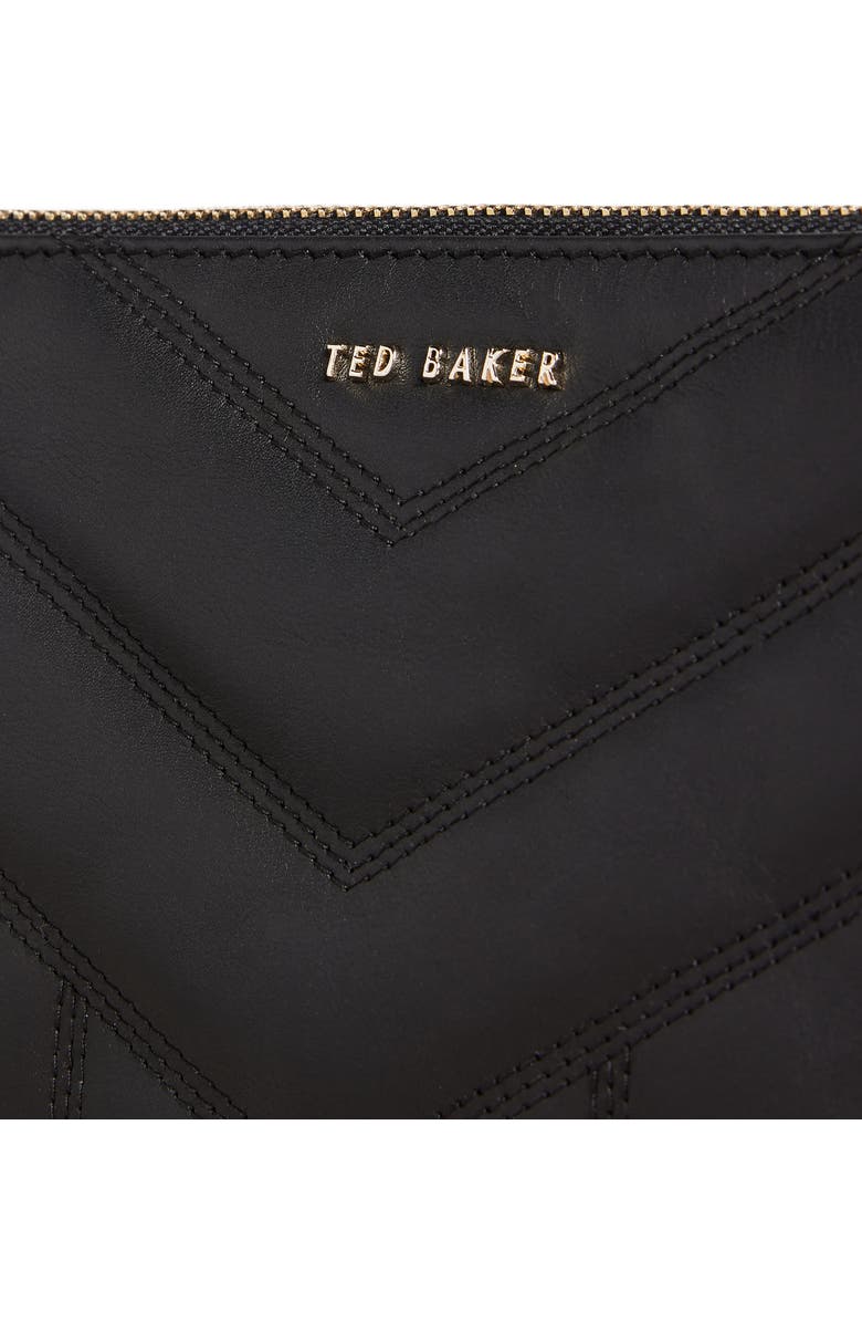 Ted Baker London Ayasini Quilted Leather Crossbody Bag, Alternate, color,