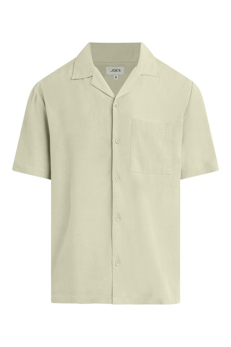 Viscose Camp Shirt, Alternate, color, SAGE