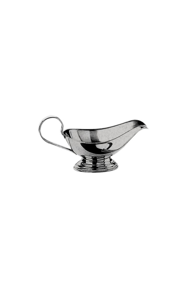Mepra Original Vintage Gravy Boat, Main, color, Pewter Silver