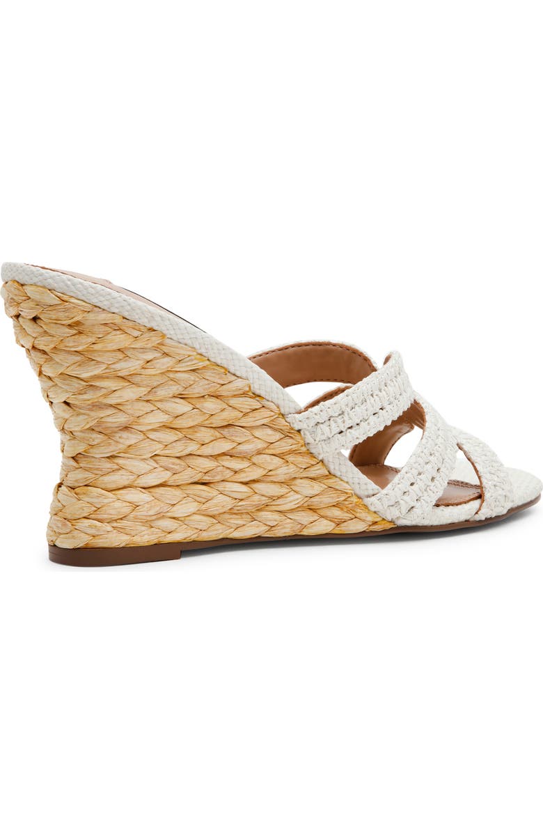 Steven New York Winona Wedge Sandal, Alternate, color, Bone