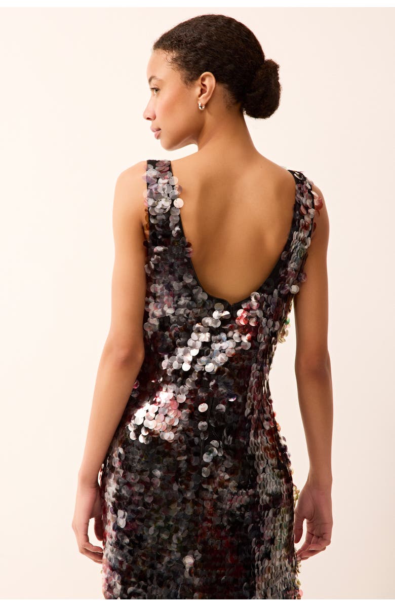 Marie Oliver Olympia Dress, Alternate, color, Euphoria Sequin