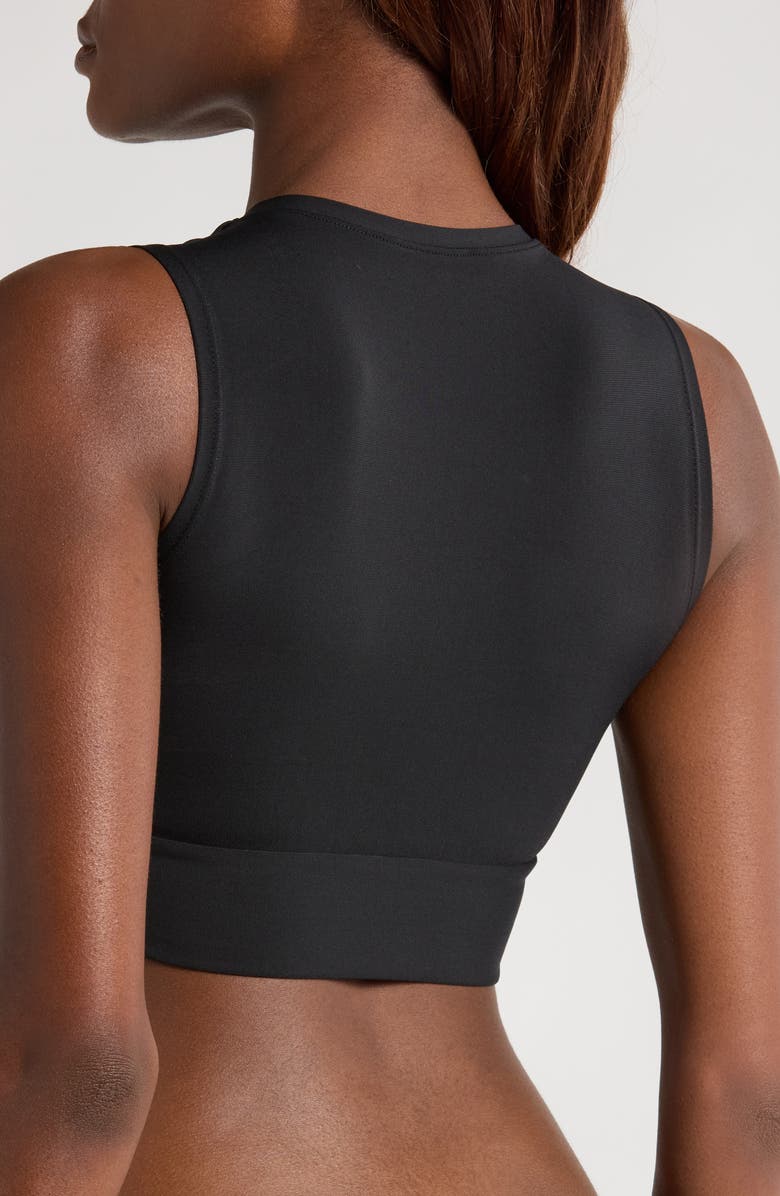 Robin Piccone Ava Tie Front Bikini Top, Alternate, color, 