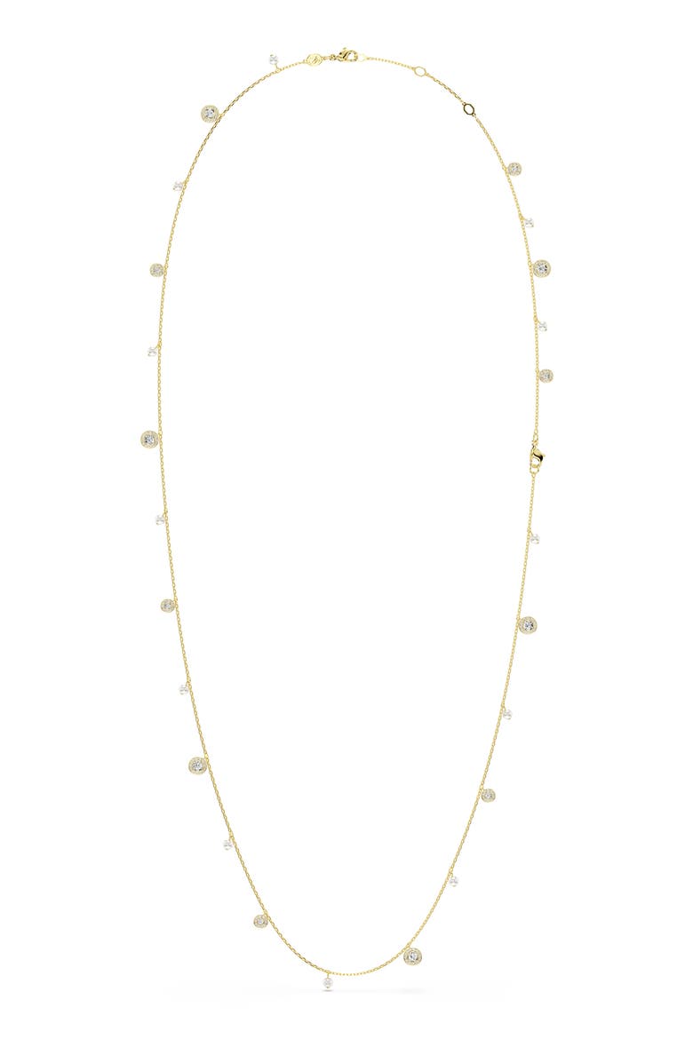Una Angelic Strandage Necklace, Alternate, color, GOLD/ WHITE