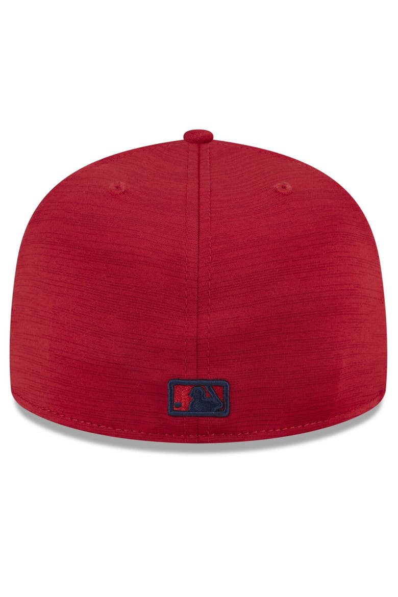 Men's New Era Red Washington Nationals 2024 Clubhouse 59FIFTY Fitted Hat, Alternate, color, Red