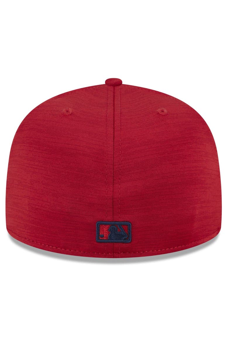 New Era Men's New Era Red Washington Nationals 2024 Clubhouse 59FIFTY Fitted Hat, Alternate, color, Red