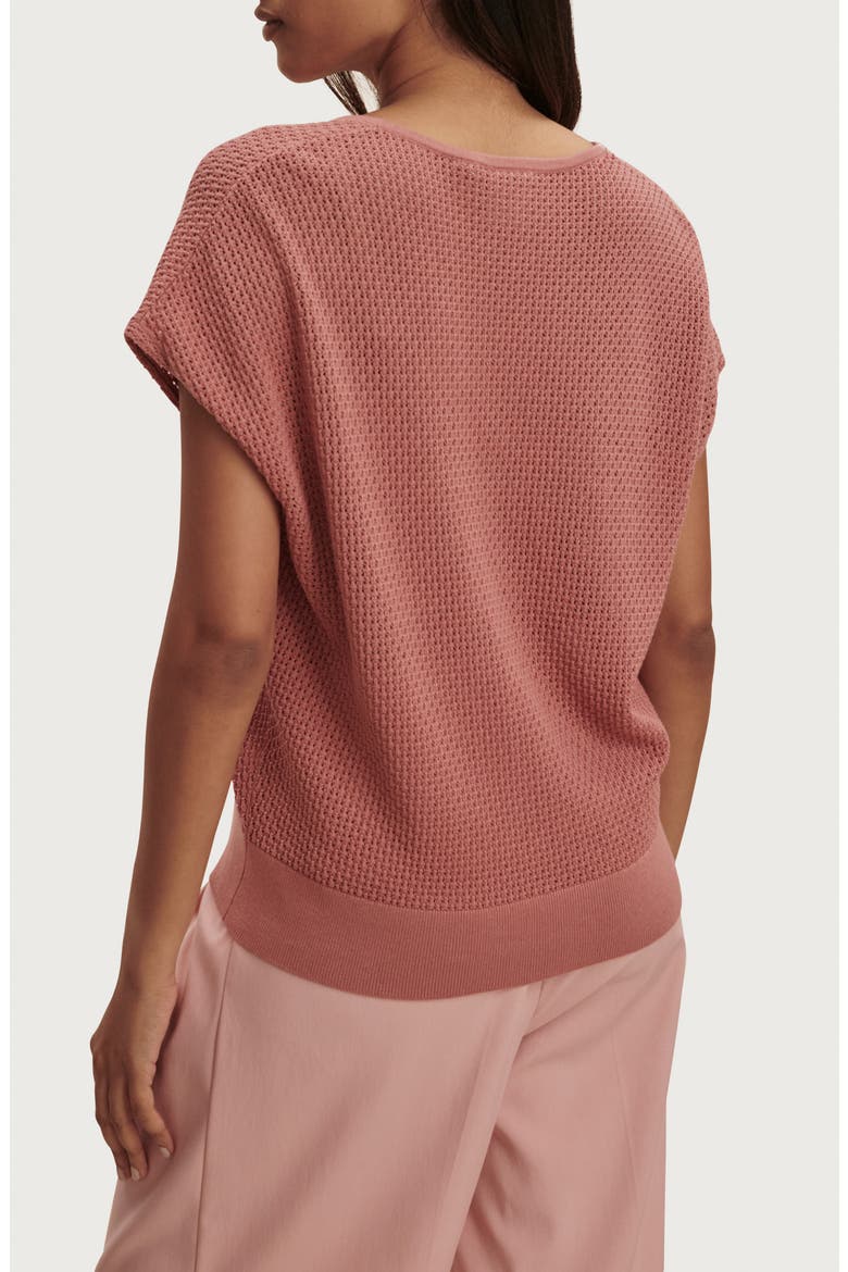 Ashford Knit V-Neck Sweater, Alternate, color, ASH ROSE