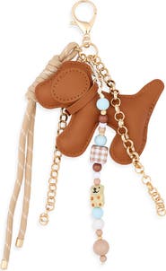 Leith Puppy Cluster Bag Charm