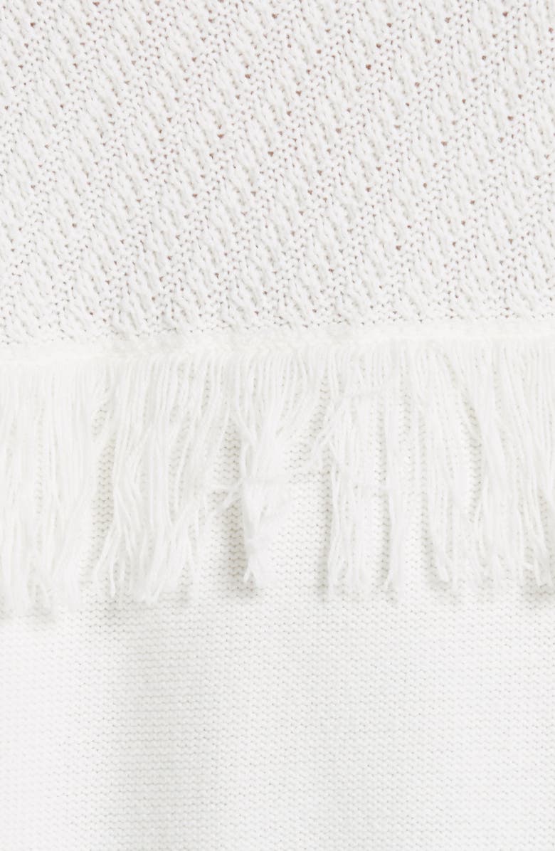FRAME Fringe Crewneck Sweater, Alternate, color,