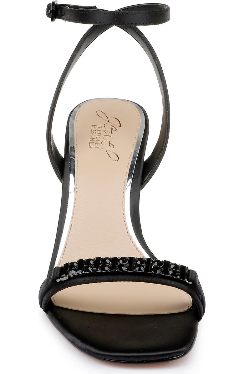 Jewel Badgley Mischka Veronika Embellished Sandal, Alternate, color,
