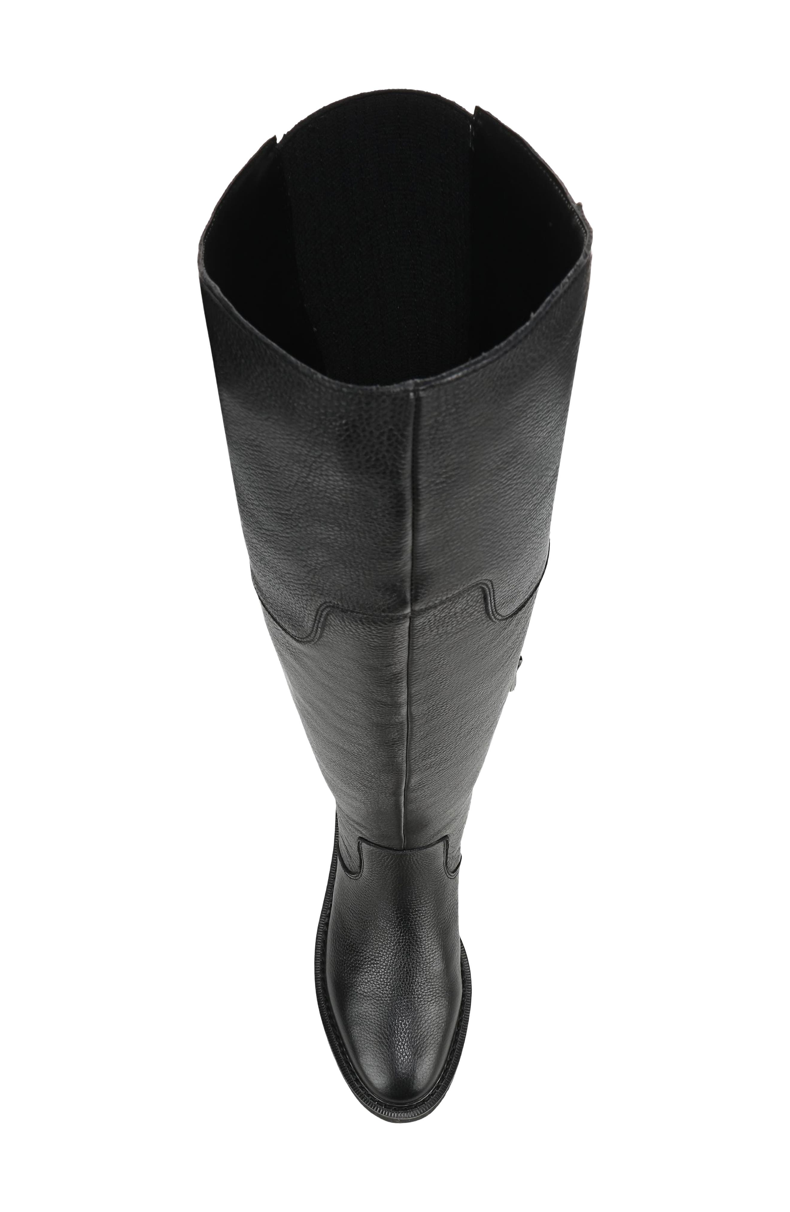 Naturalizer Scarlette Over the Knee Boot, Alternate, color, Black
