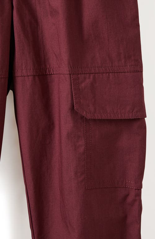 Cotton On Kids Kid's Craig Cargo Pant In Burgundy