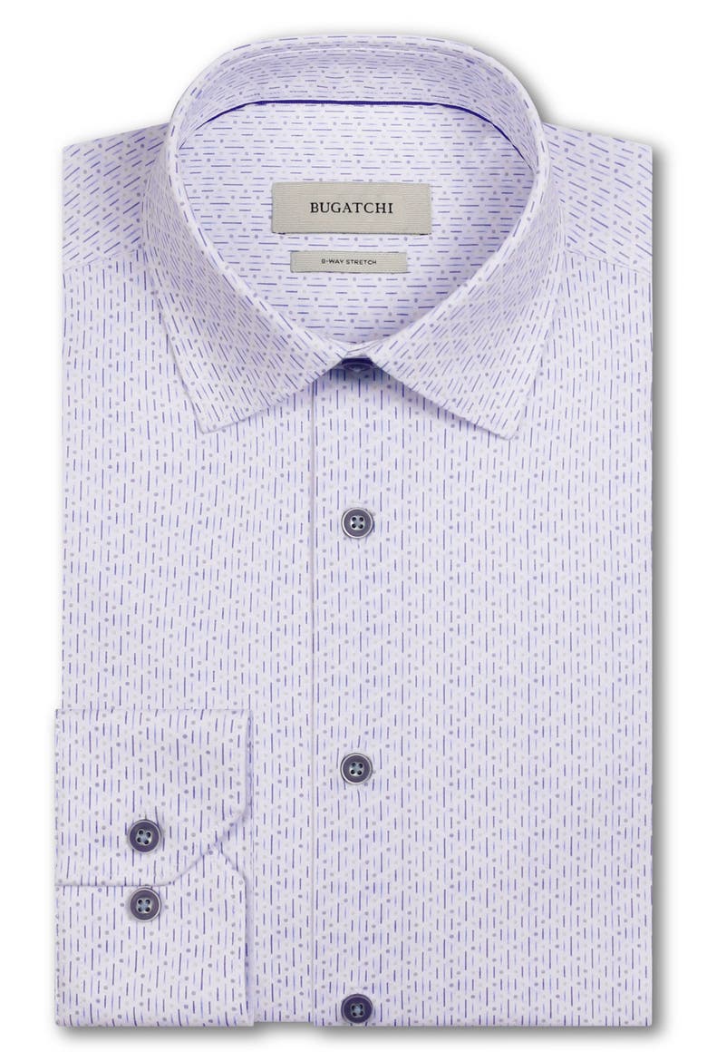 James OoohCotton® Geo Print Button-Up Shirt, Alternate, color, AIR BLUE