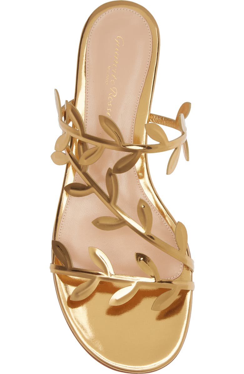 Gianvito Rossi Leaf Slide Sandal, Alternate, color,