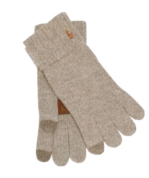Signature Merino Touch Gloves W/ Leather Patch