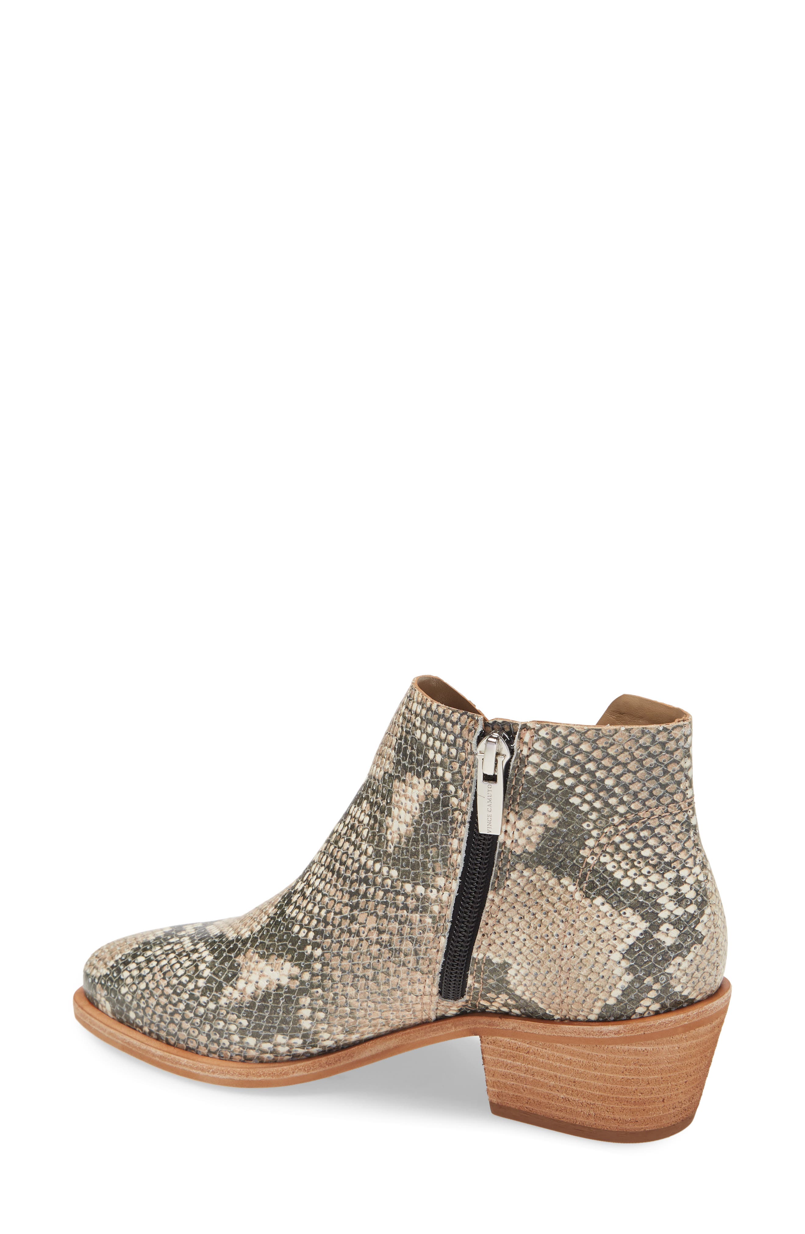 Arendara Bootie, Alternate, color, NATURAL SNAKE PRINT LEATHER