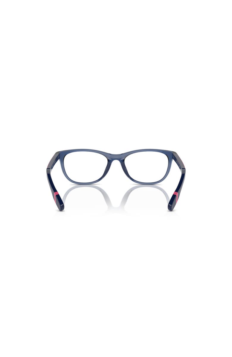 Polo Ralph Lauren 47mm Cat Eye optical glasses, Alternate, color, Blue