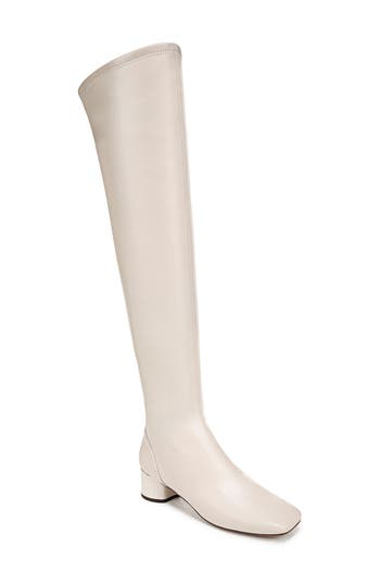 Franco Sarto Novara Over The Knee Boot In White