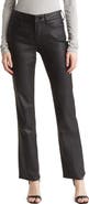 NYDJ Marilyn Coated Straight Leg Jeans