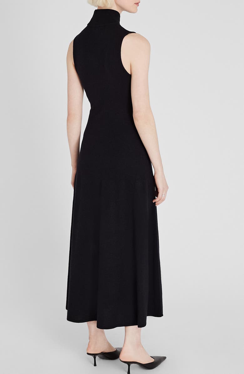 Club Monaco Sleeveless Turtleneck Wool & Cashmere Dress, Alternate, color, 