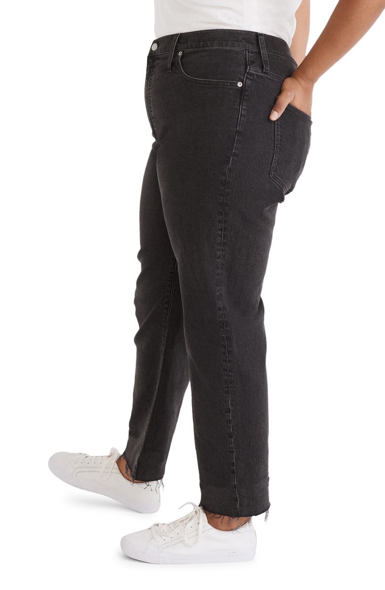 Madewell The Perfect Vintage Raw Hem Straight Leg Jeans | Nordstromrack